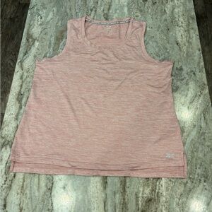 Reebok tank light pink size large